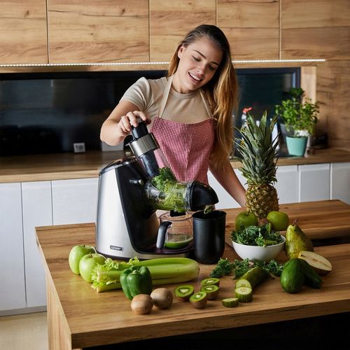 Wyciskarka wolnoobrotowa Sokowirówka Yoer 200W Duży otwór 3w1 Sorbet+ na Arena.pl