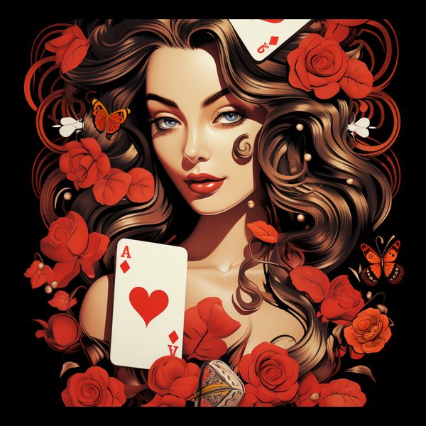 Plakat 20x20cm Różany Hazard zdjęcie 2