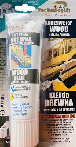 KLEJ DO DREWNA D3 R-426 TECHNICQLL 100ML na Arena.pl