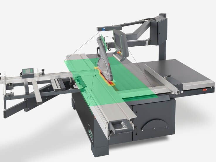 Piła formatowa system ochrony dłoni Hand Guard Standard formatówka pilarka zdjęcie 13