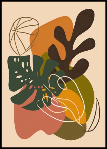 Plakat 64x90cm Leśna Kompozycja na Arena.pl