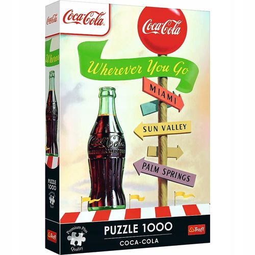 Puzzle 1000 Premium Coca Cola 12098 na Arena.pl