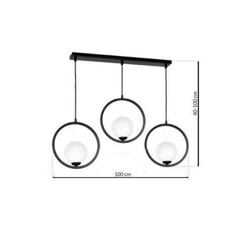 Lampa wisząca BOSTON 3xE14 na Arena.pl