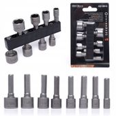 Nasadki do Wkrętarki Sześciokątne 8 Elementów 5-12 mm Kraft&Dele