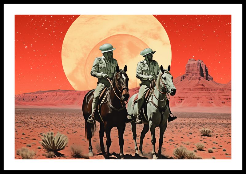 Plakat 60x40cm Patrol Kosmiczny zdjęcie 3