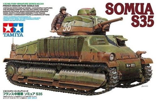 Tamiya Somua S35 na Arena.pl
