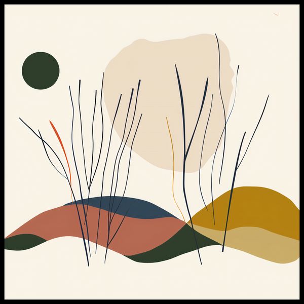 Plakat 100x100cm Szept Wiatrów zdjęcie 2