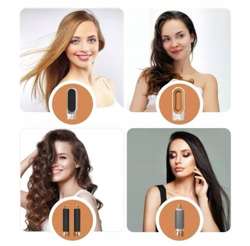 SUSZARKA LOKÓWKA WIELOFUNKCYJNA 5W1 ZESTAW SUSZENIE PROSTOWANIE KOLORY na Arena.pl