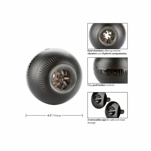 calexotics optimum power masturball - system kompresji i  11,5 cm na Arena.pl