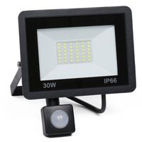 Lampa LED Halogen 30W 230V Naświetlacz Fotokomórka Reflektor Światło Białe