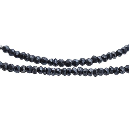 Naszyjnik - Spinel, Perły, Hematyt i srebro na Arena.pl