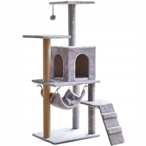 DRAPAK DLA KOTA WIEŻA LEGOWISKO DOMEK 5 POZIOMÓW na Arena.pl