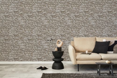 Tapeta Ścienna KAMIENNA Ściana Mur Cegła Efekt 3D na Arena.pl