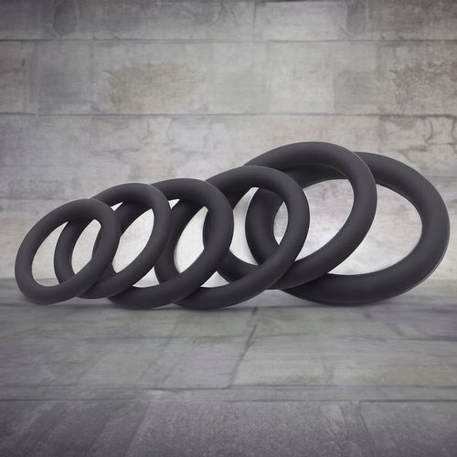 PIERŚCIENIE EREKCYJNE NA PENISA ZESTAW RING 6 SZT PRZEDŁUŻONY STOSUNEK na Arena.pl