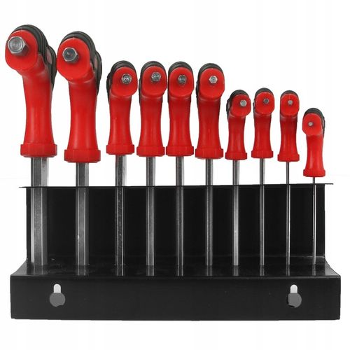 10x KLUCZE IMBUSOWE HEX IMBUSY ZESTAW 2-10 mm Rowerowe Sześciokątne na Arena.pl