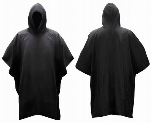 PONCHO WINYLOWE PRZECIWDESZCZOWE MFH CZARNE na Arena.pl