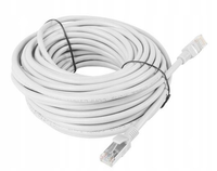 Patchcord Lanberg FTP kat.5e 30m szary fluke passed