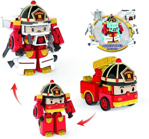 ROBOCAR POLI Figurka transformująca 2w1 Roy Strażak na Arena.pl