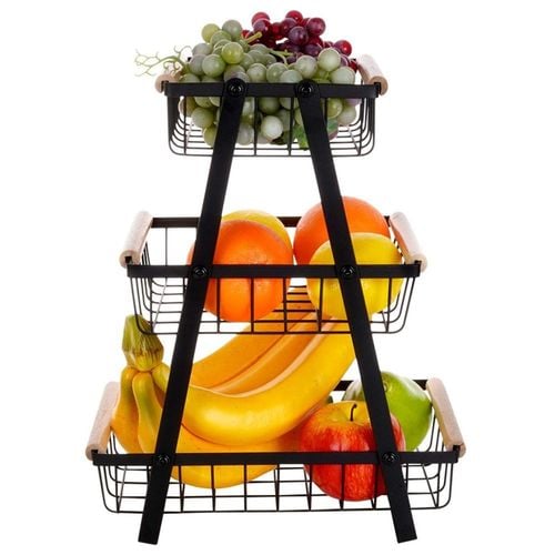 koszyk piętrowy na owoce przyprawy loft 229097 na Arena.pl