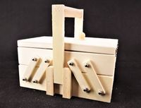 skrzynka drewniana na nici NICIARKA