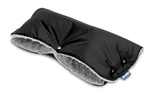 ND33_SILLO-8510 MUFKA DO WOZKA MINKY - BLACK na Arena.pl