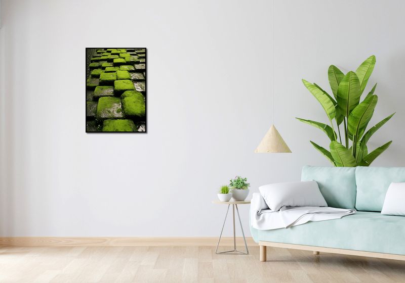 Plakat 50x70cm Zielona Mozaika zdjęcie 4