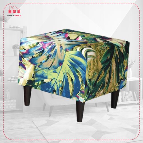 Pufa puf podnóżek siedzisko Ari Print Family Meble na Arena.pl