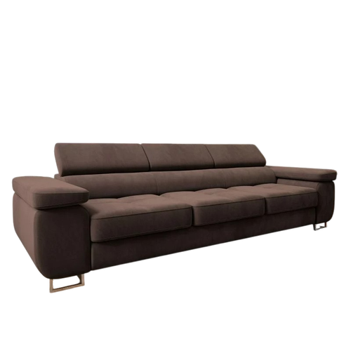 Sofa Vemo Base z funkcją spania i regulowanymi zagłówkami na Arena.pl