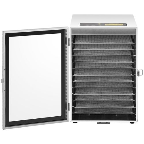 Profesjonalna suszarka do żywności ziół owoców grzybów 12 rusztów 800 W na Arena.pl