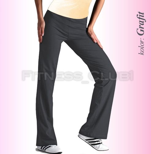 REWELACJA ! SPODNIE FITNESS LYCRA DAMSKIE XL dresy na Arena.pl