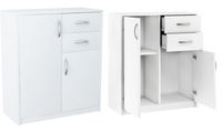 Komoda Julia K12D2S K020 85x74x35 cm Biały 85x74x35 cm