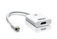 Aten Mini DisplayPort/HDMI Mini DisplayPort Male Biały
