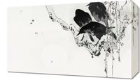 Obraz 50x30cm Crows 2, Seitei Japoński Vintage do Salonu
