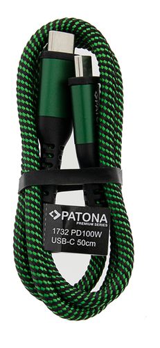 Patona Premium Kabel USB-C PD100W 50cm na Arena.pl