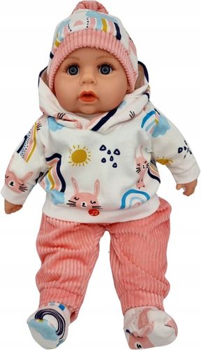 LALKA BOBAS MÓWI I ŚPIEWA POLSKI 45CM+SMOCZEK_38 na Arena.pl