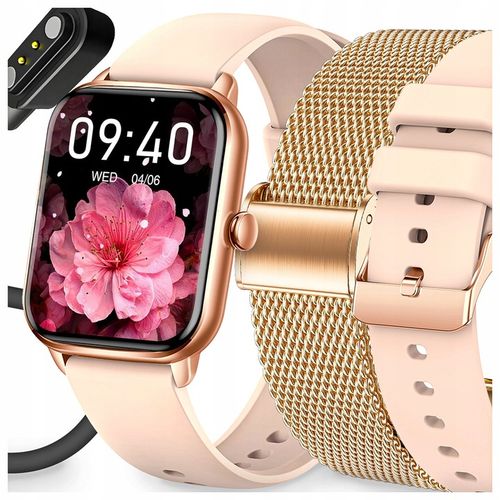 SMARTWATCH DAMSKI ZEGAREK PL MENU POWIADOMIENIA ROZMOWY SMART WATCH na Arena.pl