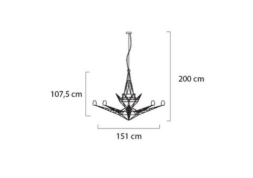 Lampa wisząca ESTRELLA 150 na Arena.pl