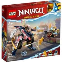 71792 - lego ninjago - mech sory zmieniający się w motocykl wyścigowy