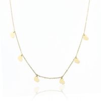 Naszyjnik Stal Chirurgiczna Pozłacana 14K Gold Nst2019