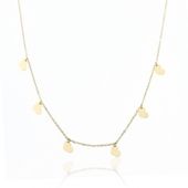 naszyjnik stal chirurgiczna pozłacana 14k gold nst2019