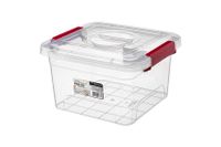 Pojemnik uniwersalny organizer do przechowywania żywności BILL 6 L przezroczysty z pokrywą