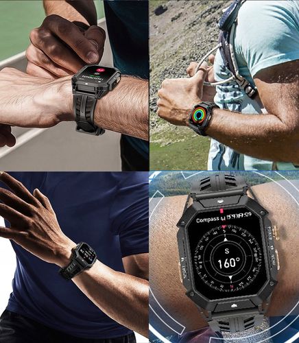Smartwatch niktrade 10009 czarny na Arena.pl
