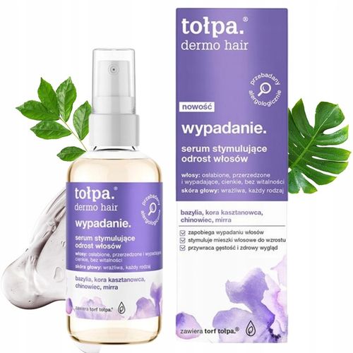 Serum Stymulujące Odrost Włosów Przeciw Wypadaniu Łysieniu 100 ml Tołpa na Arena.pl