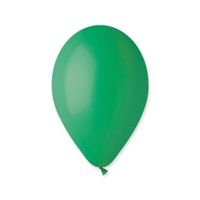 balony pastelowe ciemnozielone 100szt