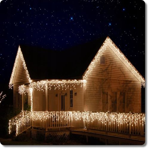 SOPLE FLASH 1000 LED 40m ZEWNĘTRZNE BIAŁE CIEPŁE lampki z Flashem Zimnym na Arena.pl