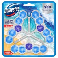 domestos power 5 ocean 3x50g kostka toaletowa 1szt