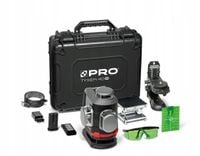 Laser akumulatorowy wieloliniowy 360° zielony PRO TYXER 4DG ZestawPLUS