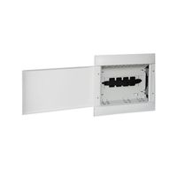 Rozdzielnica wnękowa PRACTIBOX S MULTIMEDIALNA 2X18 DO ŚCIAN PEŁNYCH DRZWI BIAŁE Legrand 135707