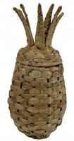 Ozdoba ananas 35 cm pleciona figurka dekoracyjna