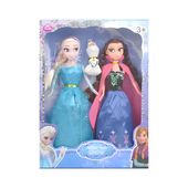 Lalki Elsa i Anna 28cm z filmu Kraina Lodu Frozen zestaw lalek z ruchomymi kończynami i ubraniami